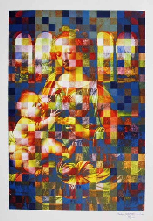 Martin Schwarz - Maria mit dem Kind - handgesigneerd en genummerd kopen? Bied vanaf 1!