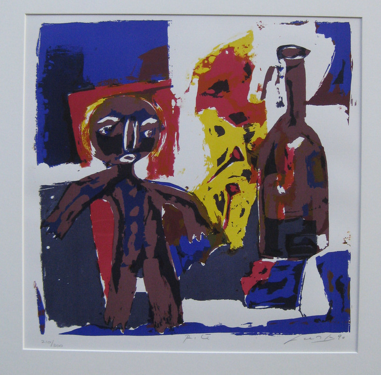 John Lie a Fo: zeefdruk, Poupee sacre kopen? Bied vanaf 50!