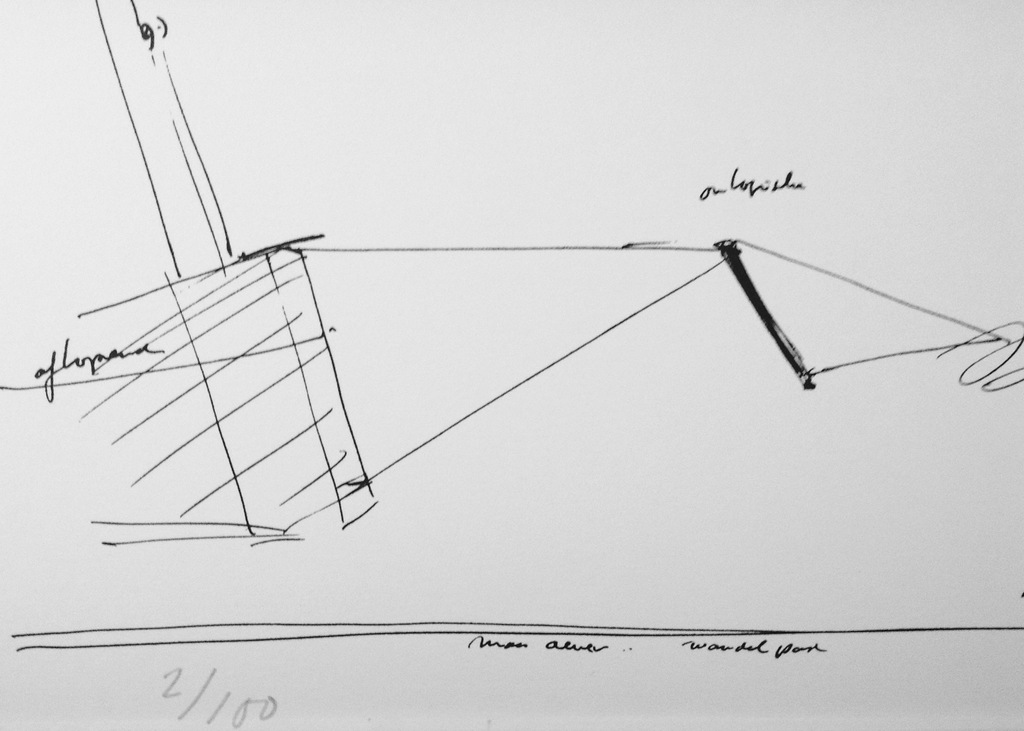 Auke de Vries (1937) ontwerp Maasbeeld (1982) kopen? Bied vanaf 70!