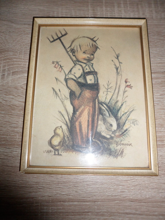 Bonnie: 3 stuks kleuren tekening, elk van een peuter kopen? Bied vanaf 1!