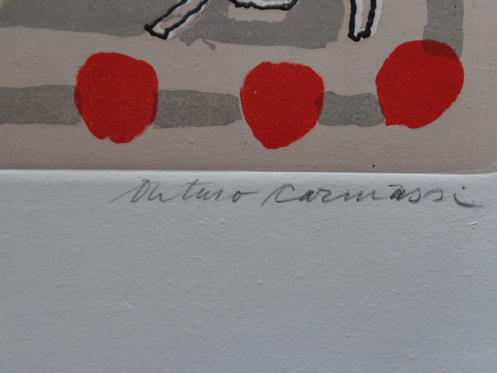 Arturo Carmassi 1925 Italie - Abstracte compositie kopen? Bied vanaf 29!