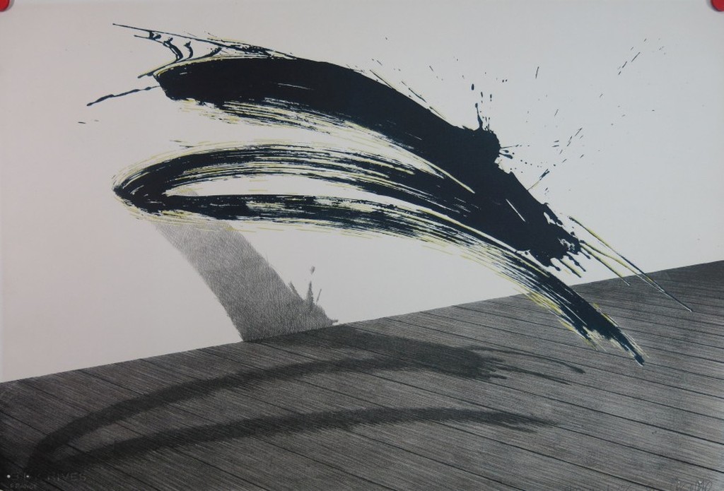 Busse Weidema: Litho, Zonder titel verkocht voor € 45!