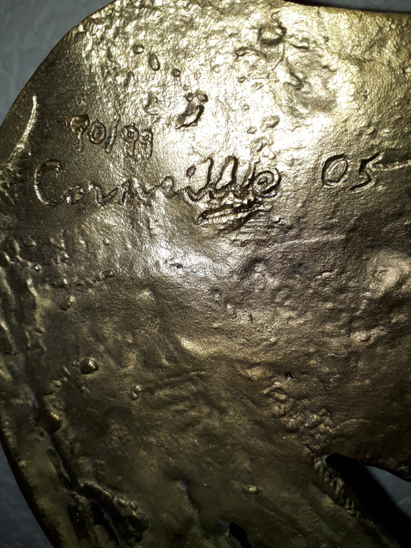 Corneille sculptuur groot Chat Amoureaux de l'Oiseau kopen? Bied vanaf 850!