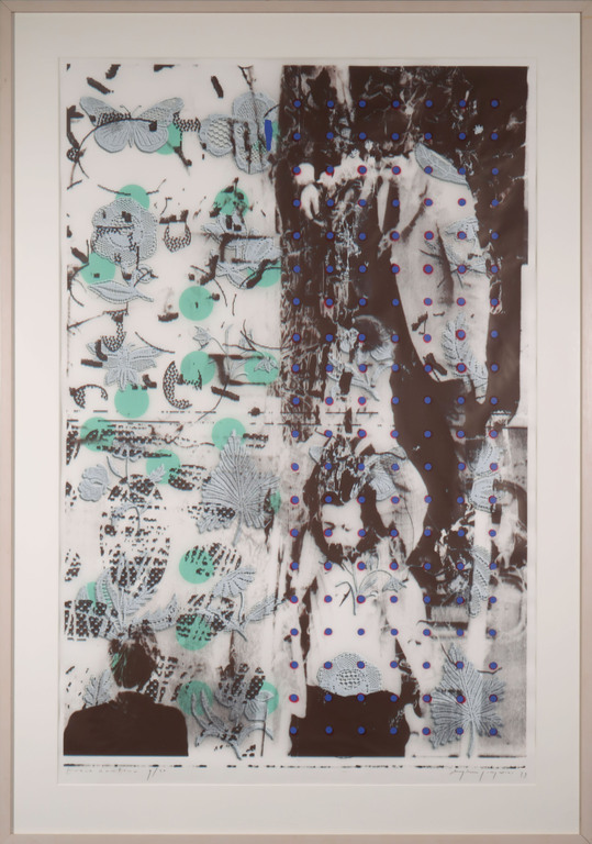 Eugene Jongerius: Zeefdruk, Trace contour - Ingelijst (Groot) kopen? Bied vanaf 40!