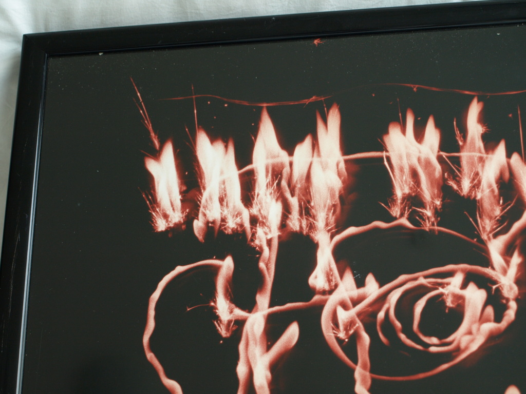 Paul Blanca : Foto – Drawing with light 2– gesigneerd - ingelijst - 1999 kopen? Bied vanaf 45!