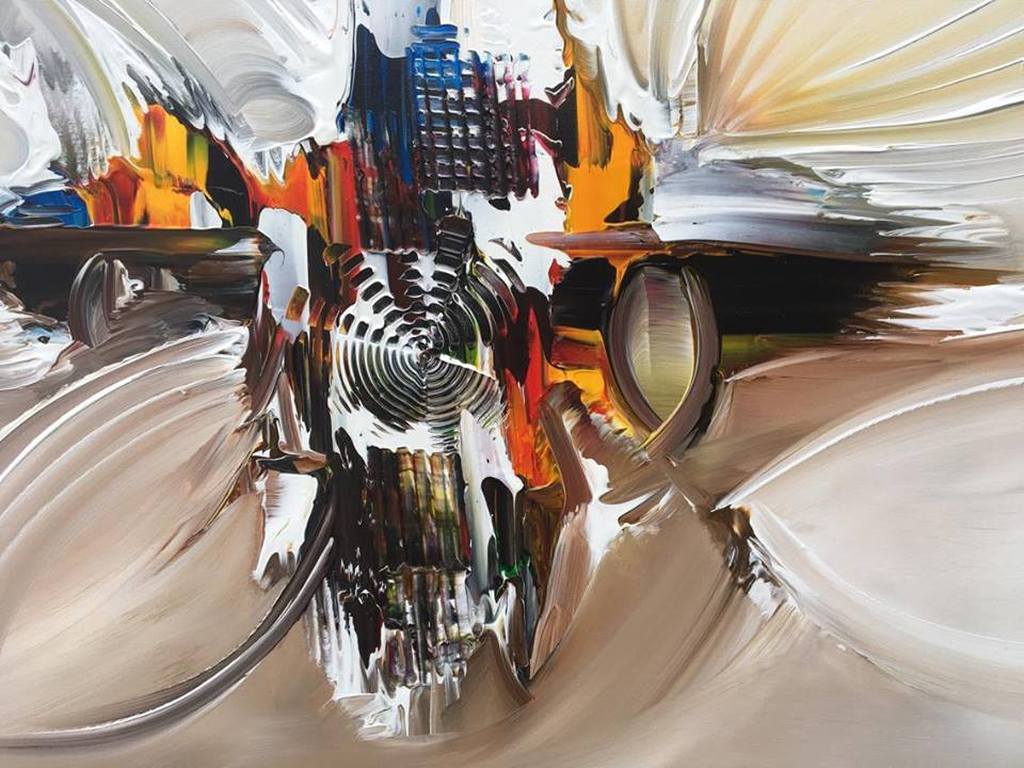 Gena - Abstract - Acrylverf op doek - 2017 kopen? Bied vanaf 150!