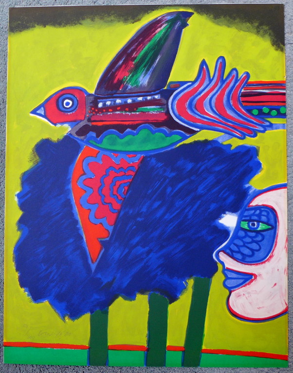 Corneille, litho uit 1981 verkocht voor € 250!