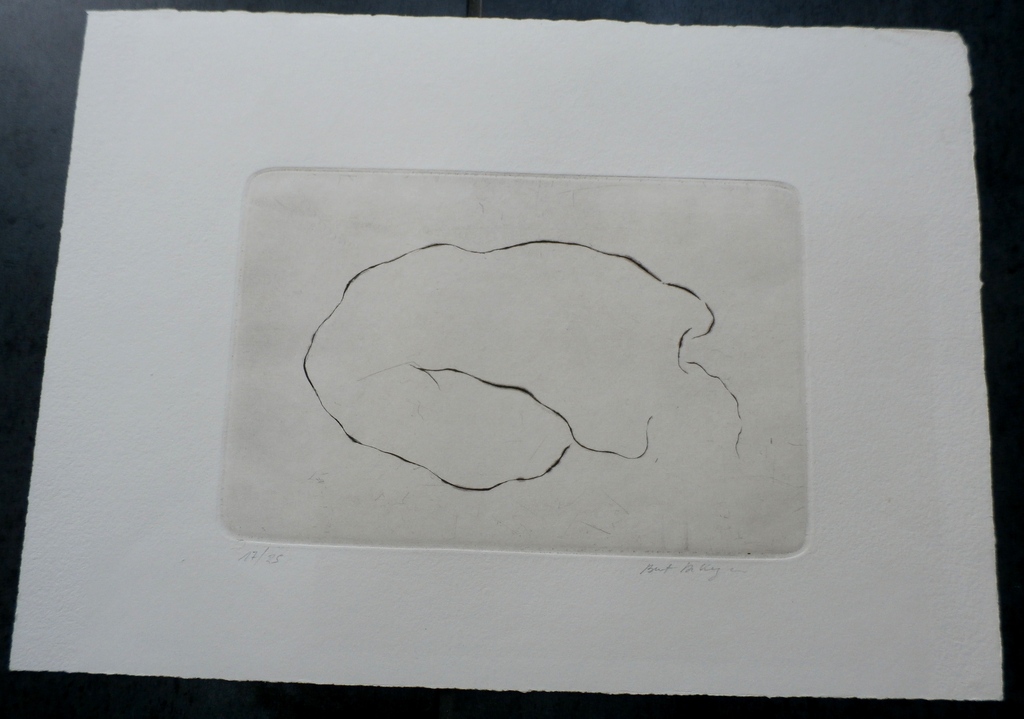 Bert de Keyser - ets:  vrouwelijk naakt 3 kopen? Bied vanaf 35!