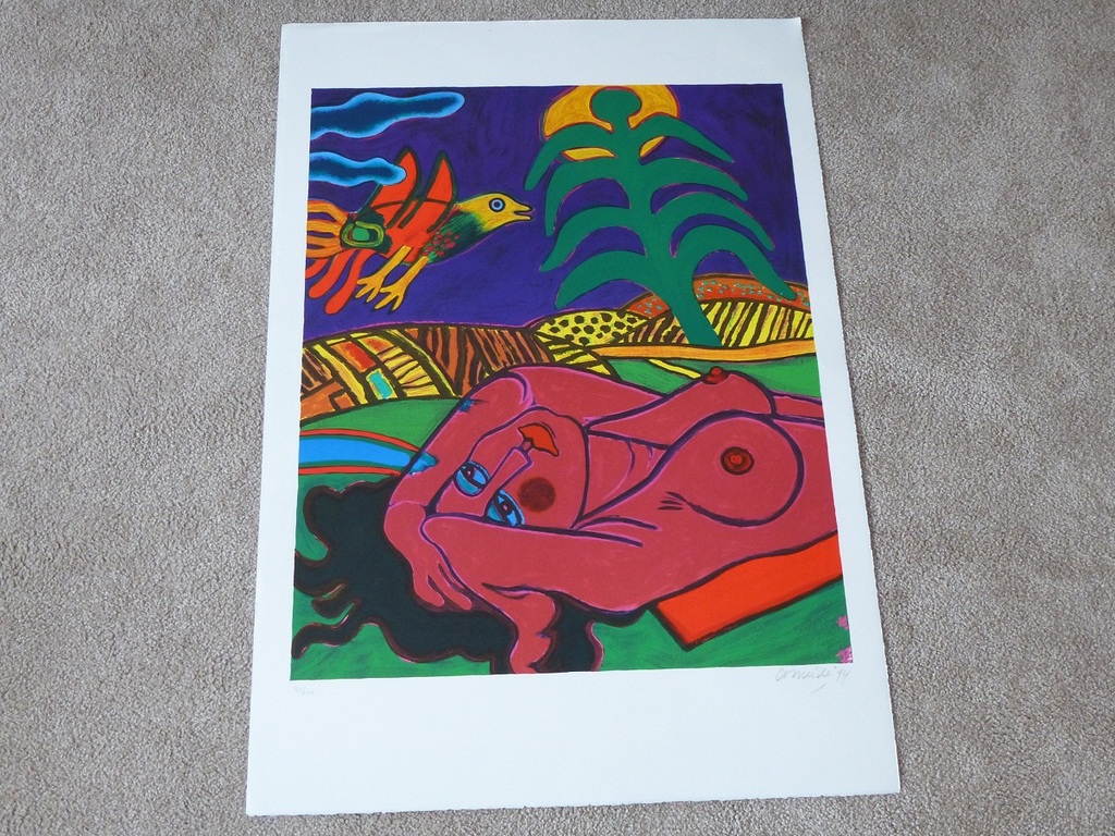 Corneille, Bell Ete, grote zeefdruk, 1994 kopen? Bied vanaf 425!