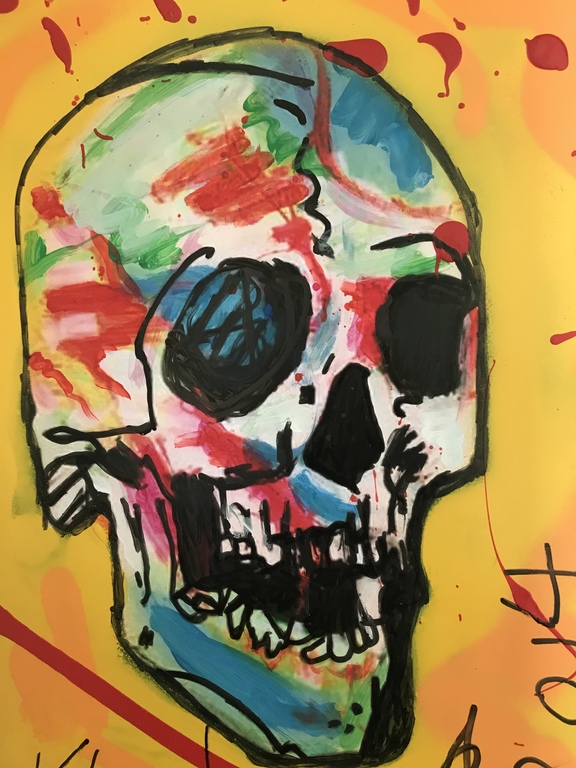 Peter Klashorst / skull 2014 kopen? Bied vanaf 1!