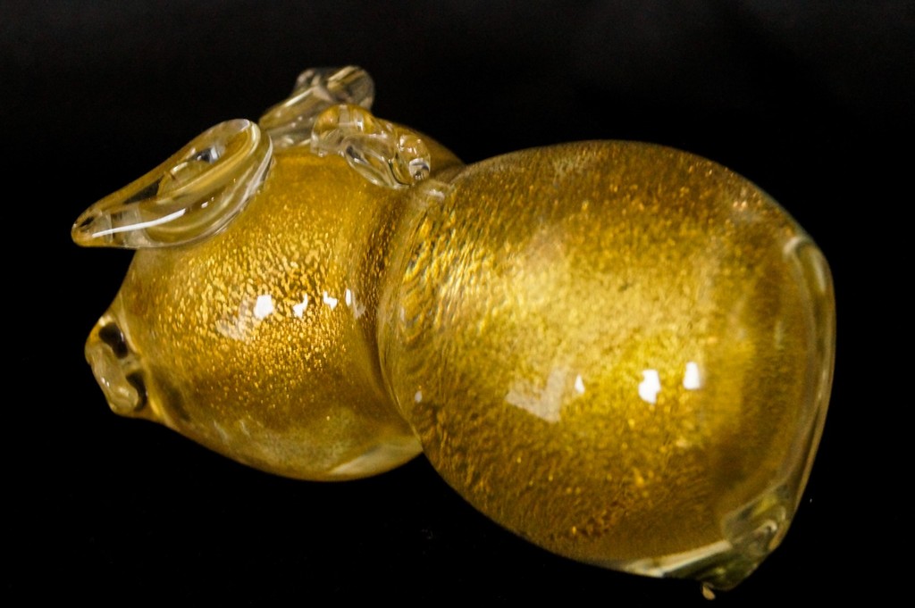 Archimede Seguso gouden uil - gesigneerd kopen? Bied vanaf 65!