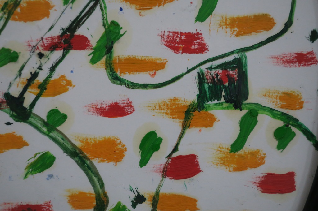 Meertje Kaal: Olieverf op karton, Ik ben de tijd vooruit - Ingelijst kopen? Bied vanaf 1!