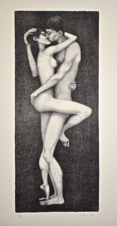 Paul Koning: Litho. Erotische voorstelling. kopen? Bied vanaf 1!