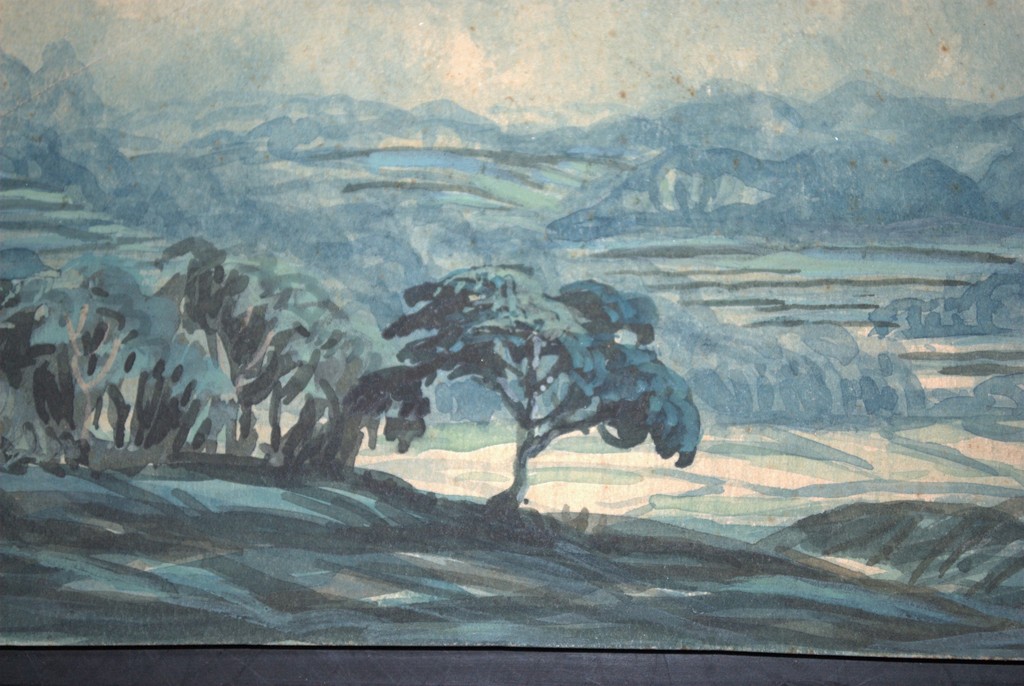 onbekend gesigneerde gouache - Indonesië jaren 40 kopen? Bied vanaf 1!