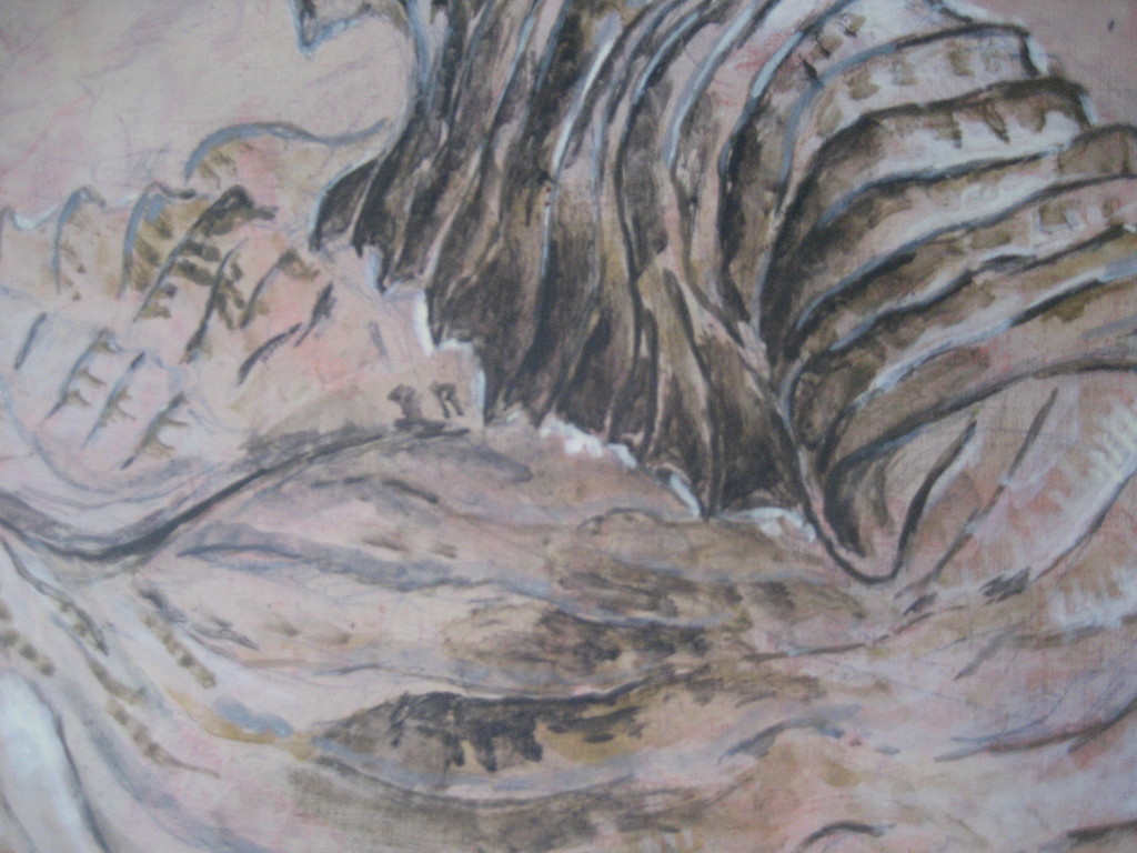 Marianne van Hest  twee originele werken gemengde techniek op papier  kopen? Bied vanaf 1!