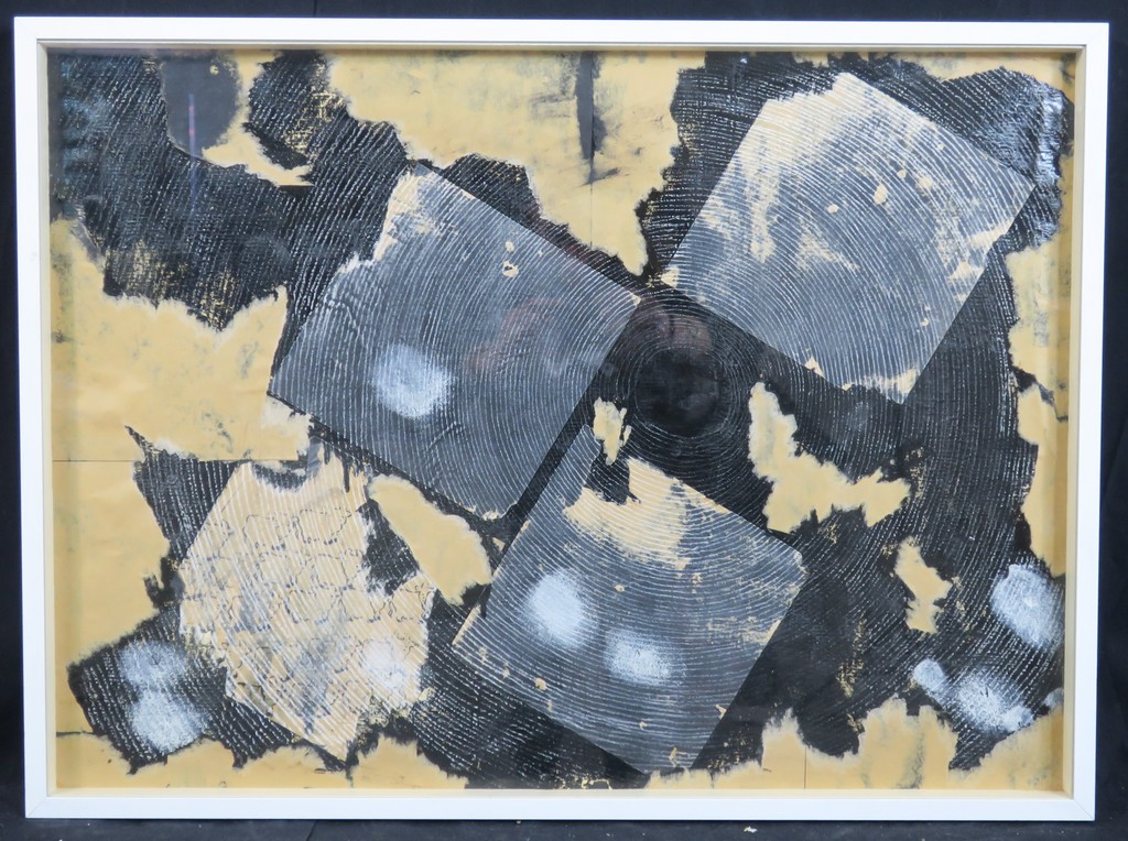 Ron Rooymans: Gemengde techniek, Kunst is onmogelijk - Ingelijst kopen? Bied vanaf 40!