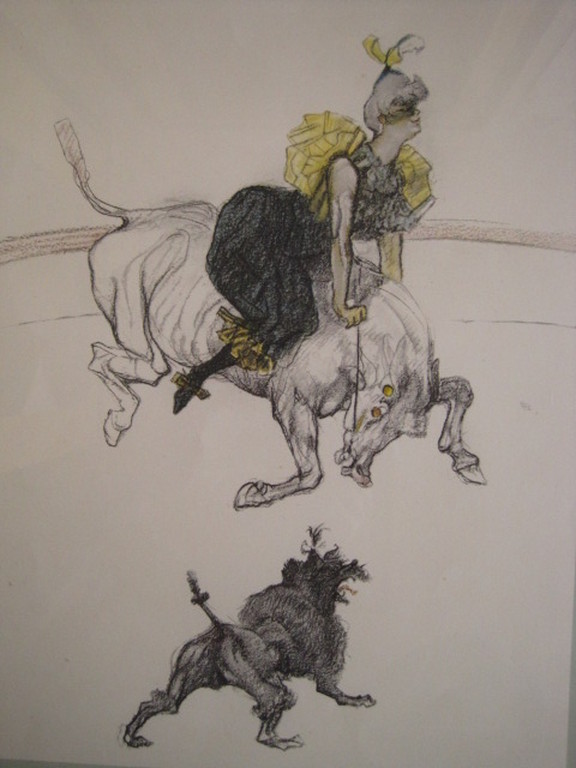 Henri Toulouse Lautrec 1864-1901 gelimit. litho "au Cirque" 1948 EditArt Paris kopen? Bied vanaf 1!