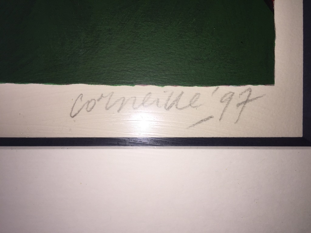 Corneille, Zeefdruk, LA BELLE ÉCUYÈRE,  kopen? Bied vanaf 950!