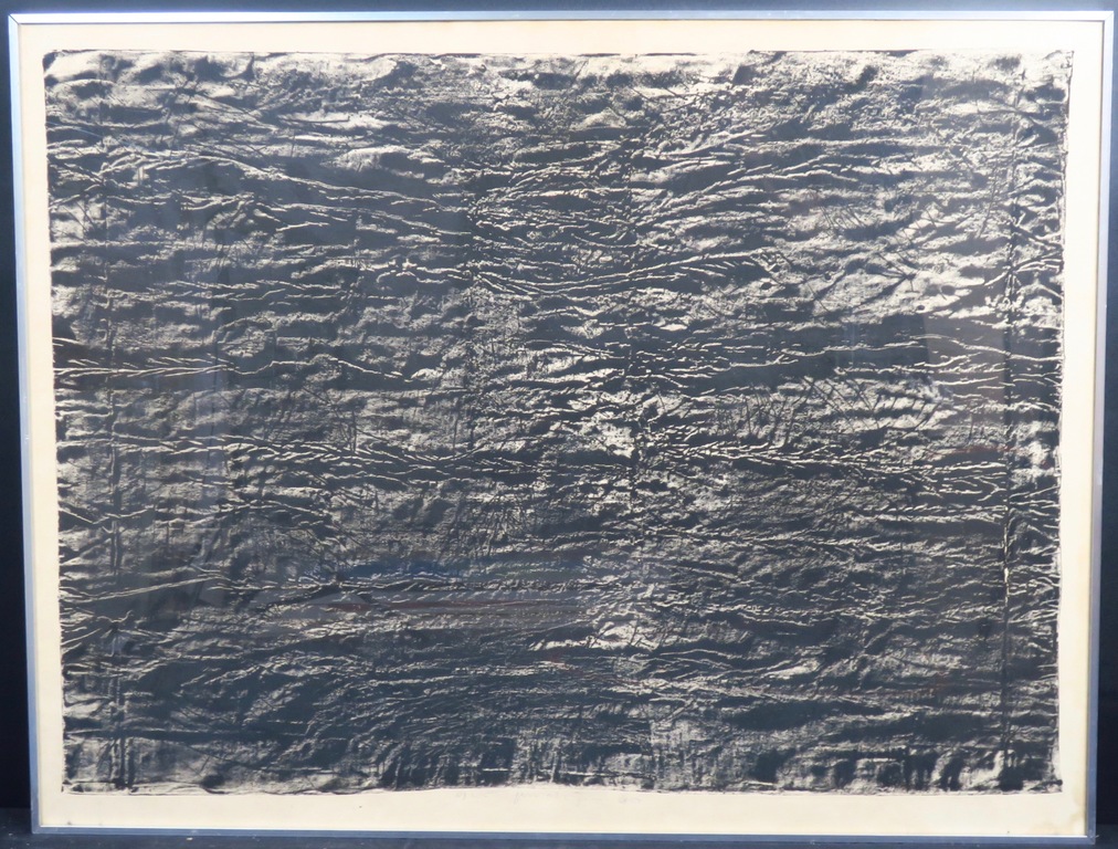 Gerrit Wattjes: Ets, Fossil Final -Ingelijst (groot) kopen? Bied vanaf 1!