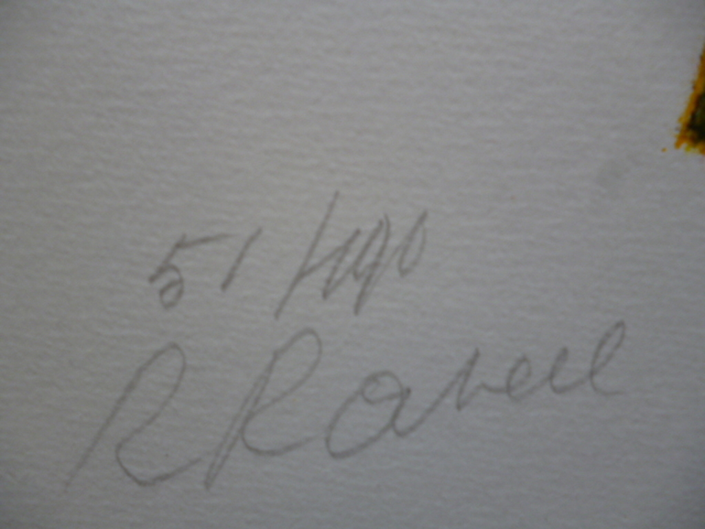 Roger Raveel - kleurenlitho - De schildersezel kopen? Bied vanaf 795!