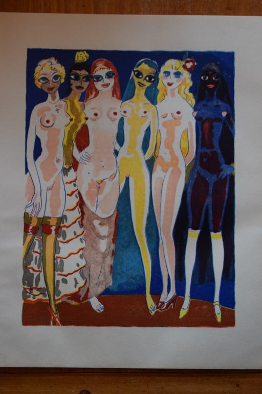 Kees van Dongen - Houtgravure - La Comparaison kopen? Bied vanaf 75!