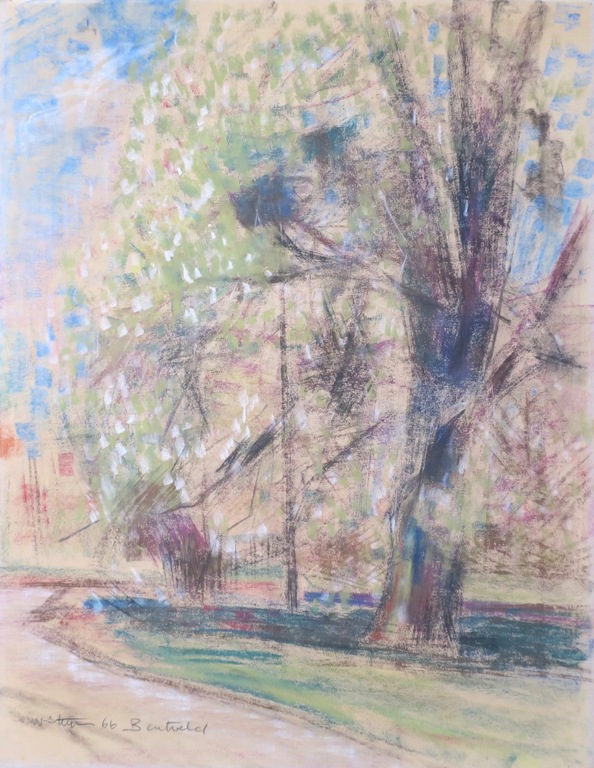 Wim Steijn: Krijttekening, Bentveld kopen? Bied vanaf 35!