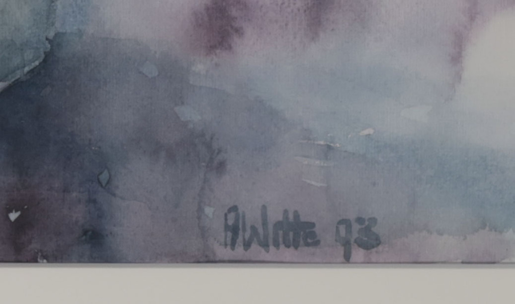 Anneke Witte: Aquarel, Bloemstilleven 6 - Ingelijst kopen? Bied vanaf 20!