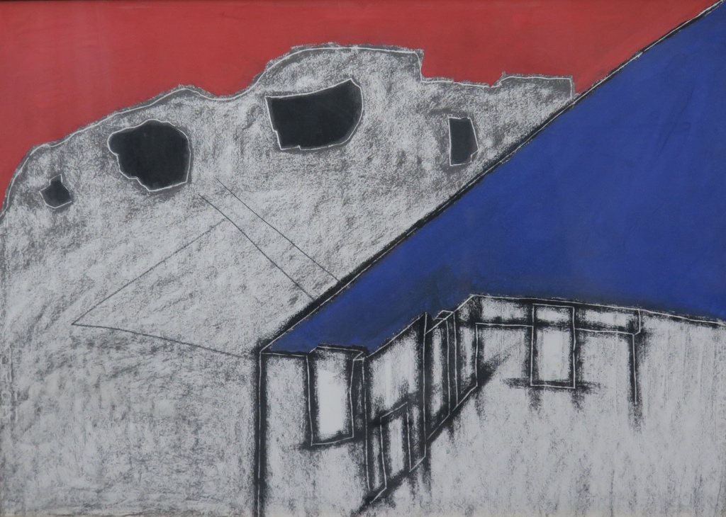 Ad Swinkels: Gemengde techniek, Zonder titel -Ingelijst kopen? Bied vanaf 35!