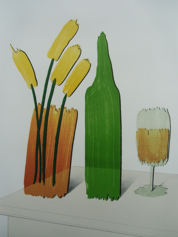 STILLEVEN   ///   KLEURENLITHO VAN JEROEN HENNEMAN kopen? Bied vanaf 90!