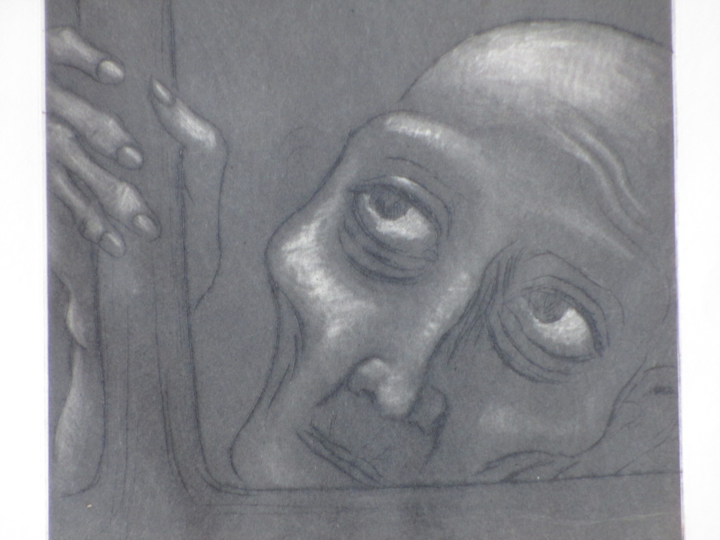 Livinus van de Bundt, Achter het Raam, Naaldgravure kopen? Bied vanaf 30!