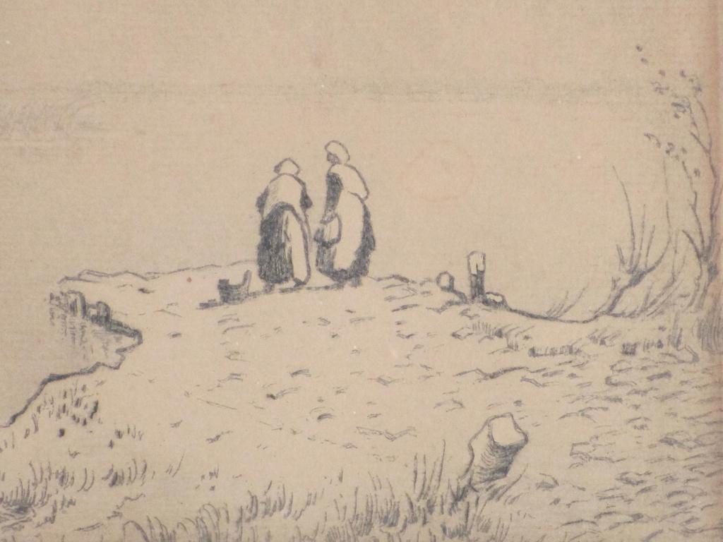 Toon de Jong, Boerinnen aan de plas, Ets kopen? Bied vanaf 1!