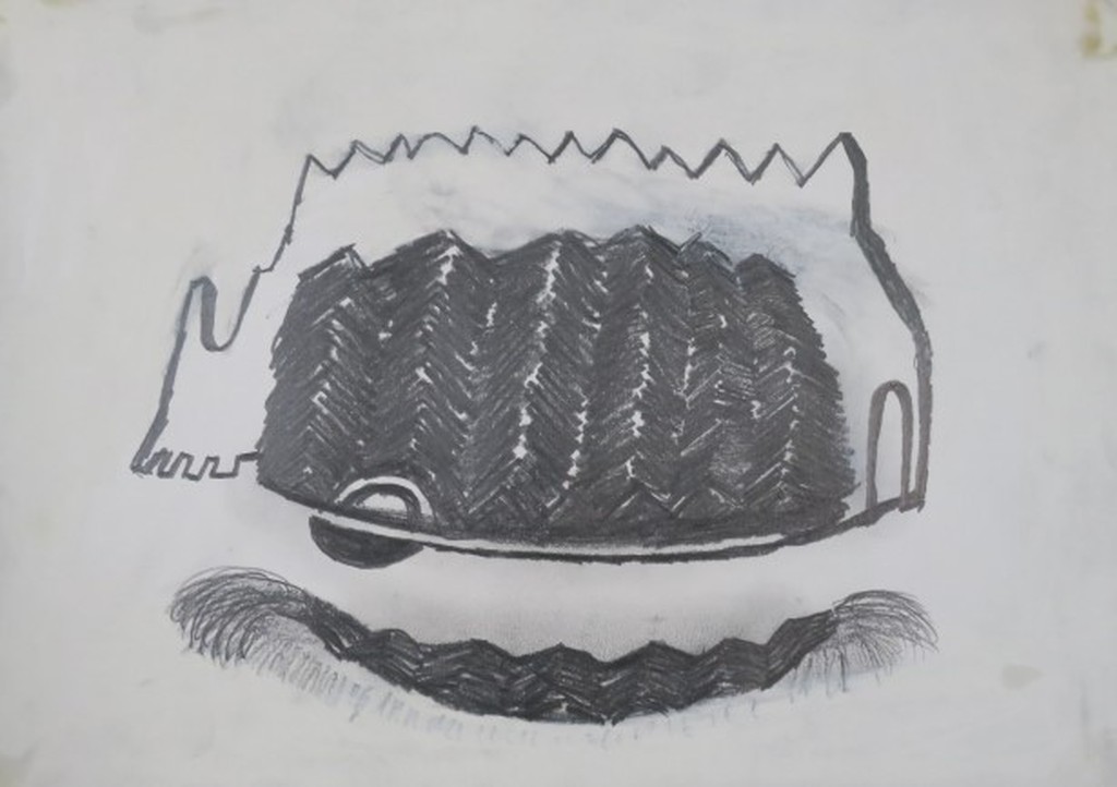 Miriam Reutelingsperger: Potloodtekening, Z.T. kopen? Bied vanaf 1!