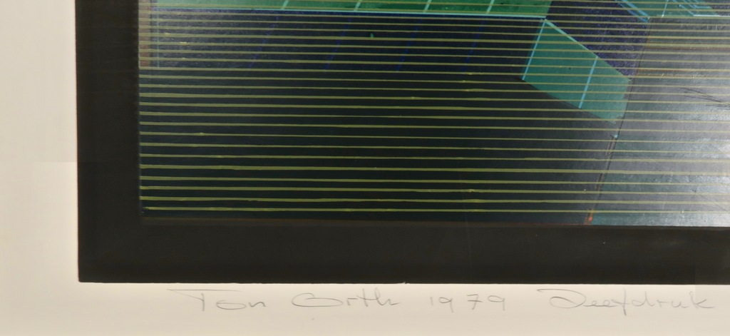 Ton Orth: Zeefdruk. Tijd-Ruimte kopen? Bied vanaf 35!