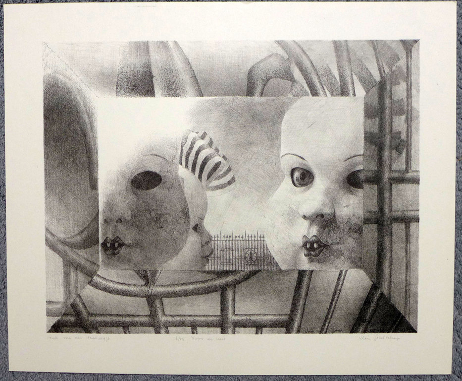 Henk van der Haar, litho uit 1973 kopen? Bied vanaf 1!