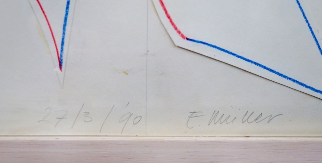 Betty Muller: Tekening, Z.T. - Ingelijst (Groot) kopen? Bied vanaf 50!