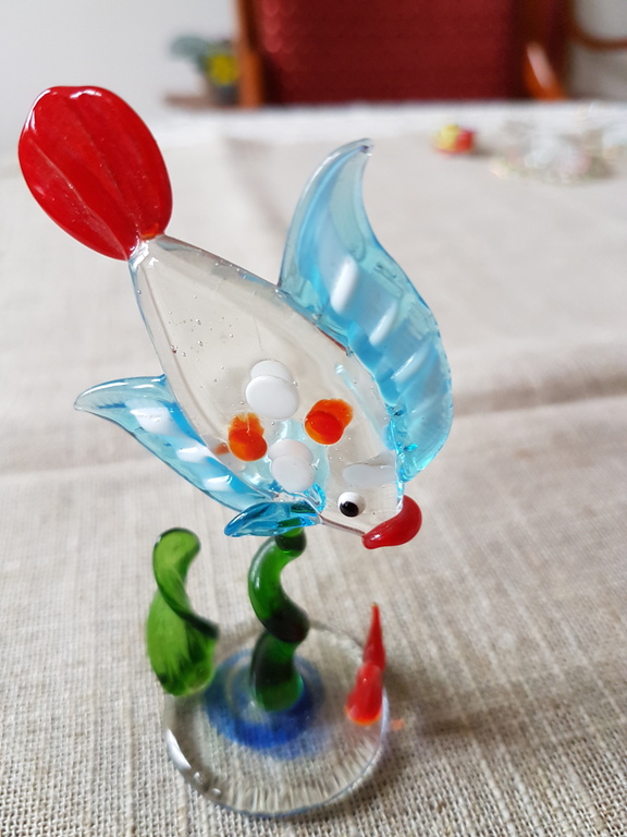 Murano glas vis  art 123 kopen? Bied vanaf 1!