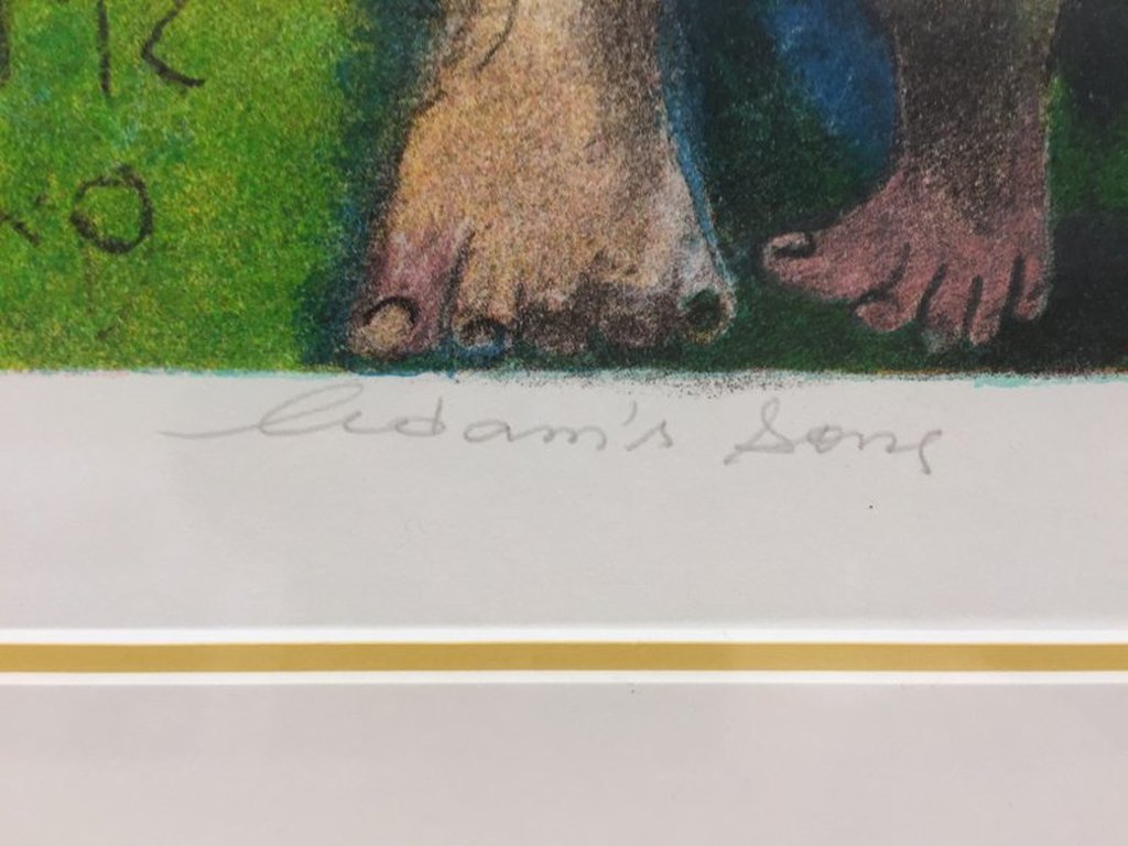 Engels, Astrid | Adams' Song, litho 'EA' (opl 125 st) 60x90 cm kopen? Bied vanaf 150!