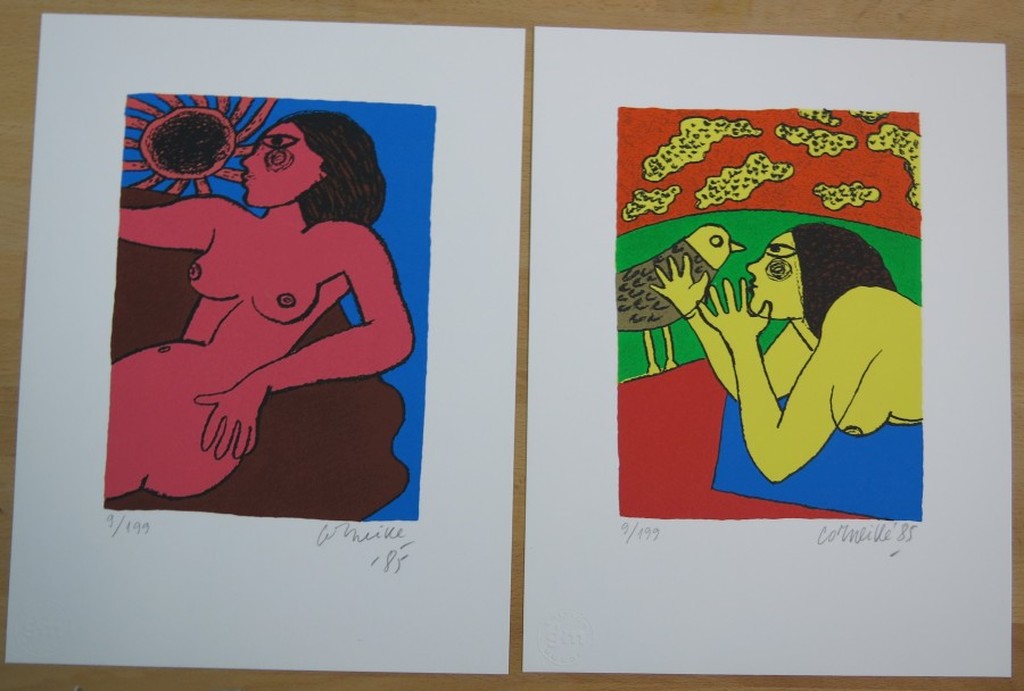 Corneille: 4x Zeefdruk, Portfolio Mediterrannee kopen? Bied vanaf 350!