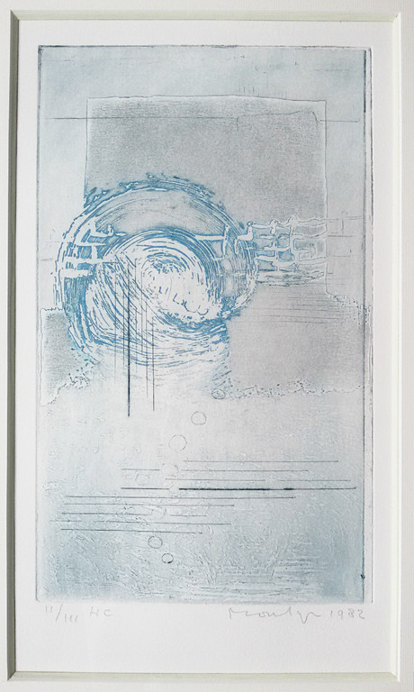 Jan Montyn en Cees Nooteboom - Gran Rio, aquatint ets (prachtig ingelijst) kopen? Bied vanaf 115!