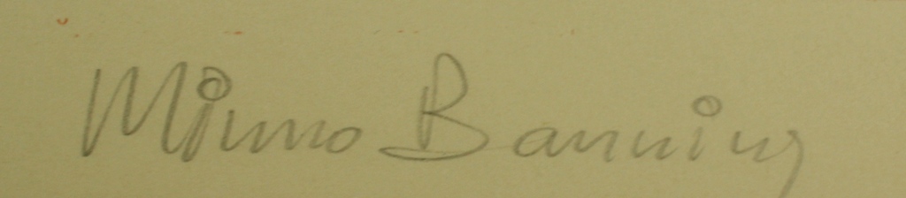 Minno Banning, litho kopen? Bied vanaf 49!