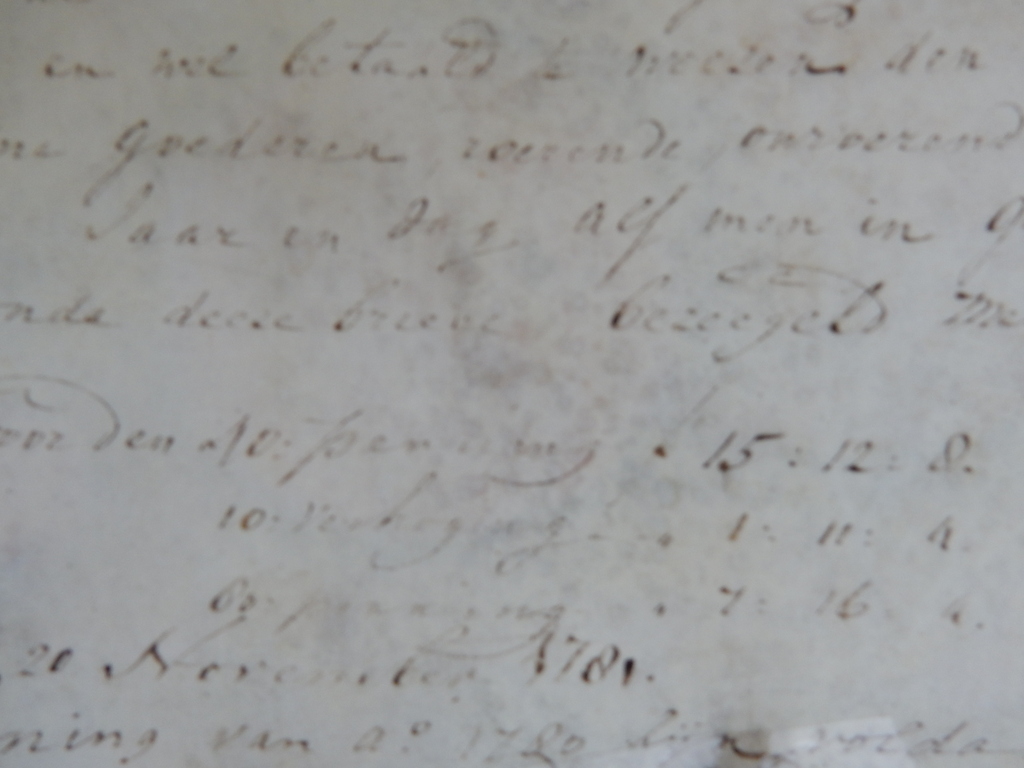 toegeschreven aan:Anthony Oberman, stilleven / fruit op dik briefpapier. pastel. kopen? Bied vanaf 200!