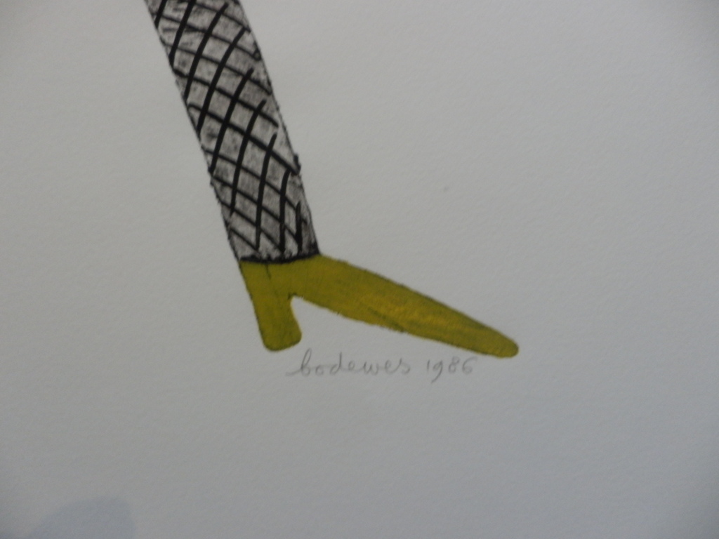 BILL BODEWES   Ets en Litho    KANJER  1986 kopen? Bied vanaf 50!