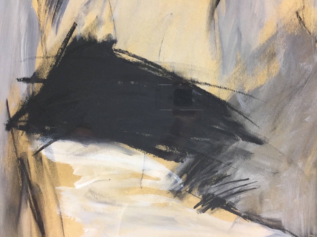 Trees Visser, gemengde techniek op papier, 'Afrika no 17.' kopen? Bied vanaf 79!