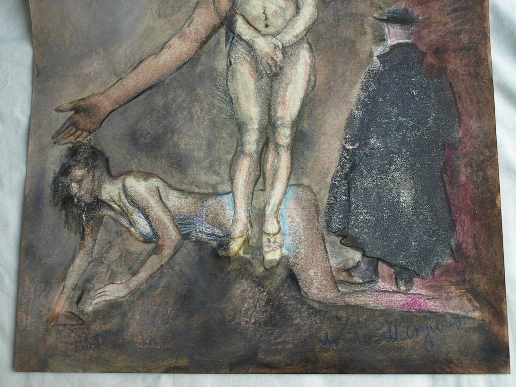 Anina Margiono – Pastel – Verboden liefde – Gesigneerd  kopen? Bied vanaf 35!