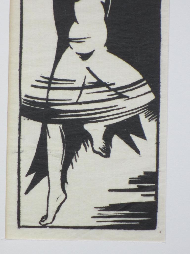 Nicolaas van der Kreek, Blote danseres, Houtsnede kopen? Bied vanaf 35!