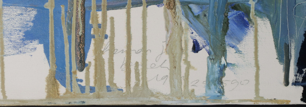 Herman Jan Bosch: Gemengde techniek op doek, Ode to Erik Satie kopen? Bied vanaf 50!