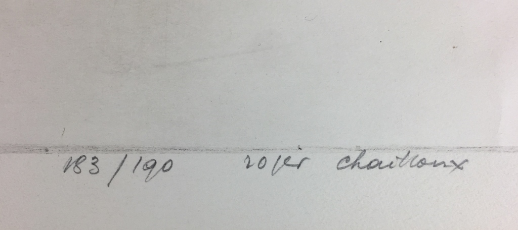 Roger Chailloux - Roger Chailloux, ets, 'Brief aan Gerrit Achterberg', 1965 (PRENT 190) kopen? Bied vanaf 70!