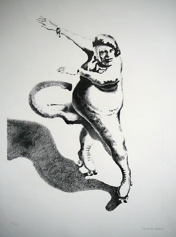 Herman Gordijn: Geen titel -handgeschept papier- verkocht voor € 90!