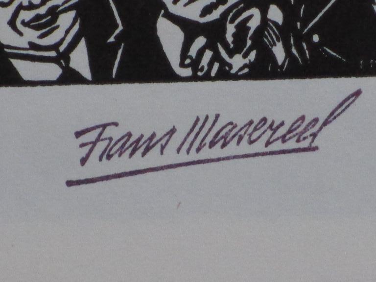 Frans Masereel, Uitgaansavond, Houtsnede kopen? Bied vanaf 45!
