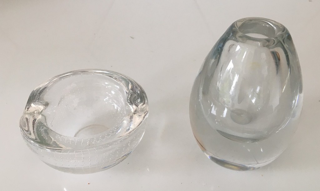 Floris Meydam voor Leerdam - dikwandig blankglazen + spijkerasbakje kopen? Bied vanaf 25!